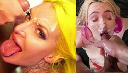 Asian Aqua Cumshot Compilation Part 2