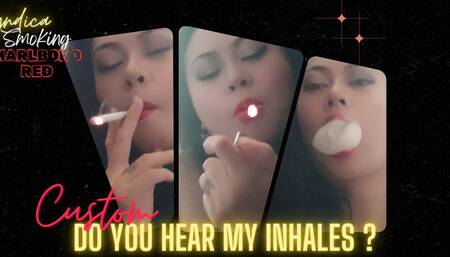 Can you hear my inhales (Smoking 2 corks)