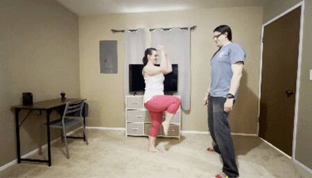 20 Kicks and Knees in the Balls with Pixie Pixels - MP4 (HD 1080p)