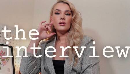 Humiliating Job Interview With Femdom Boss - Office Domination Mind Fuck