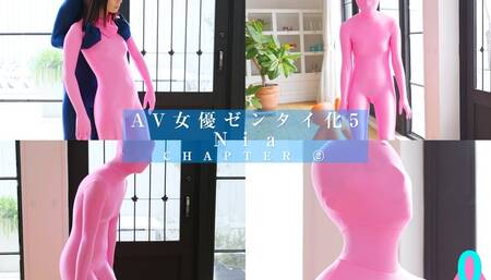 The Zentai-fication of a Porn Star 5: Nia Chapter2