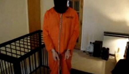 Slave Roberto Humiliated as Mistresses Prisoner