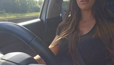 Join Charlie Monaco for a ride in the car and have her tie you up one day maybe