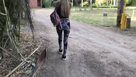 a day in the woods with the sexy baby