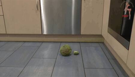Broccoli under Buffalo Sneaker