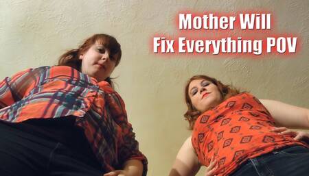 Mother Will Fix Everything POV Enhanced Edition - HD 1080p Version - Shrunk By Your Sister Faye Who Gets Caught By Your Mother Auden