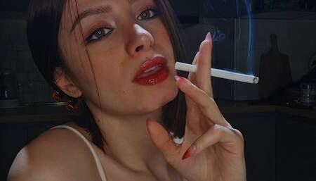 Up Close and Personal Smoking in Your Face ;) Muaa xx