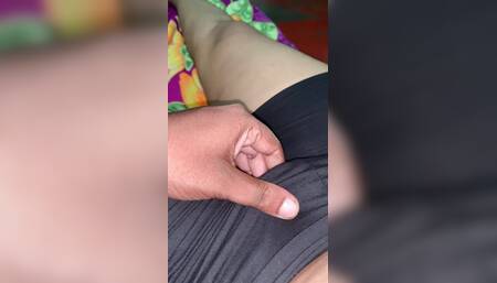 Boy Play with Her Booms Pussy