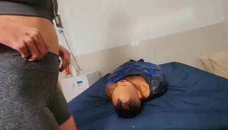 Farting new actress, by Lolla and Slave Rebbit Guy, (cam by Manu) FULL HD