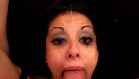 Roped & Soaked Facial - Ass To Mouth To Cum