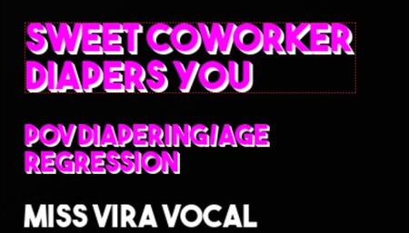 Sweet Coworker Diapers You