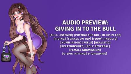 Giving In To The Bull