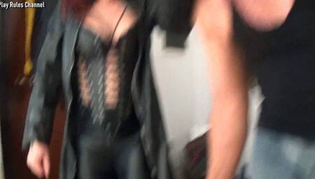 Sunny Maya Mistress calpesta il suo schiavo Aleandro - puntata 1 - HD