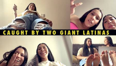 Caught by Two Giant Latina's 720