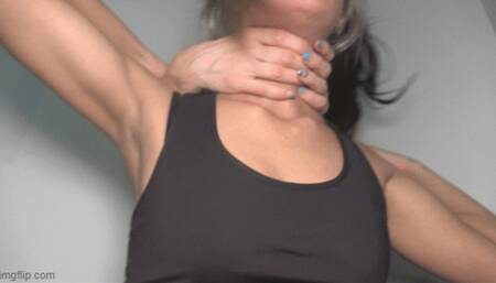 Lover of a woman's neck and throat