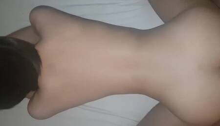 Wet 18yo filipina pussy gets fucked all night by older guy.