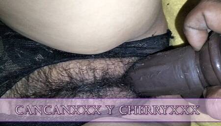 My Stepdad and His Friend Put a Black Dildo in My Pussy