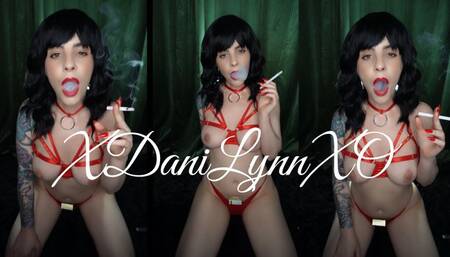 Smoking JOI Cum on My Face