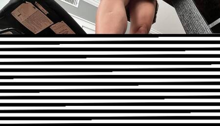 Giantess Teacher Shrinks Student to a Dildo POV Panty Ride