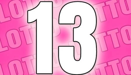Lotto pick #13