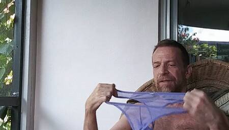 Slutty thong show for you