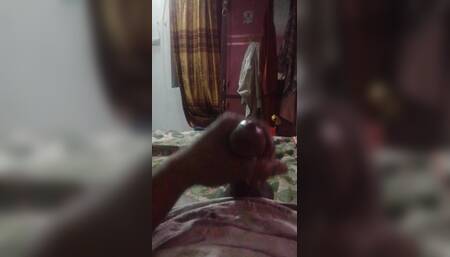 Self Masturbate Until Huge Cumshot