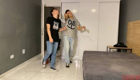 Boyfriends Captured, Mummified And Fucked