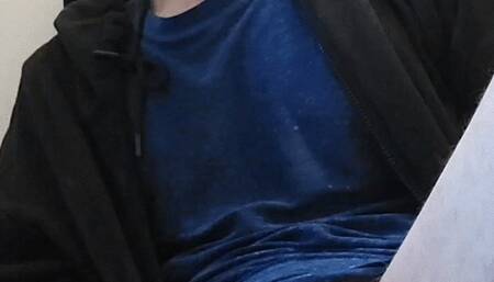 Dirty talking and cumming on my feet