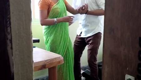 Indian College Madam and Student Real XXX Video