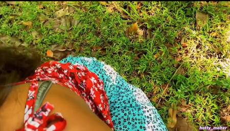 Stepbrother and Stepsister Picnic Day in the Forest Taking Cum in Mouth and Having Sex