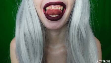 My tongue makes some sexy movements