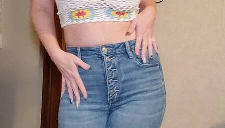 My Ass in Jeans for Jerkoff Junkie