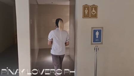 Horny Pinay Teacher Fuck in Mall Public Restroom
