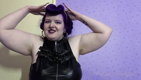 PVC Pin-Up Jerk Tease