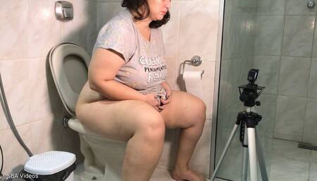 Alexyah's toilet in the morning after coffee