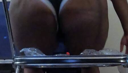 Giant Dragon Lady Stomps and Butt Crushes Transformed Human 1080