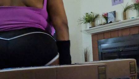 Giant Dragon Lady Ass Bounces on Tiny Human City 1080