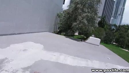 POVLife Hot round Ass Babe POV Sex