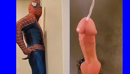 Spidey's Adventures Episode 2 Spidey's Big Cock Has a New Nemesis a Glory Hole