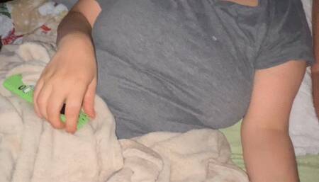 Stepmoms huge tits exposed