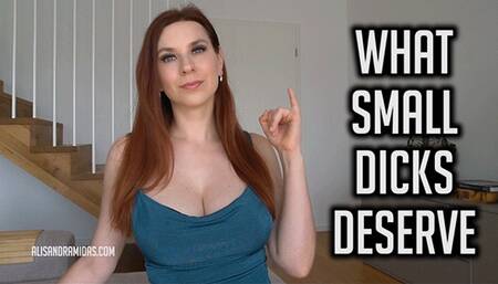 What Small Dicks Deserve
