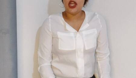 Blackmailing your boss into taking her clothes off EUF ENF