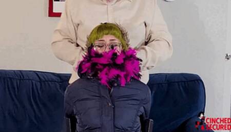 Lilith's Winter Parka Bondage (MP4 Format)