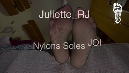 Juliette_RJ Soles JOI on black sheer nylons - FOR MOBILE DEVICES USERS - JOI - LONG TOENAILS - FOOTJOB MOVES - KNEES HIGH NYLONS - CUM COUNTDOWN - SOLES - WRINKLED SOLES - OPEN TOES - SCRUNCHING