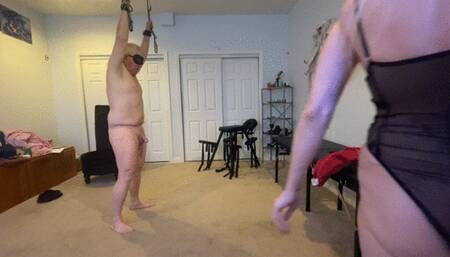 Ball busting and nipple T