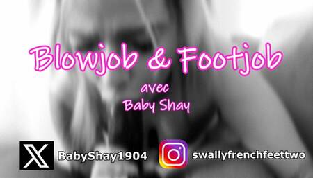 BABY SHAY - BLOWJOB & FOOTJOB : "Go Aquaboulevard !"