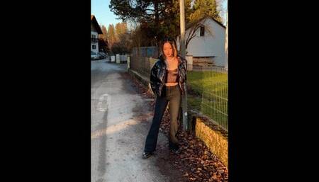 OC: Hot Asia Teen makes tomatos explode and 2 Milfs boots crush