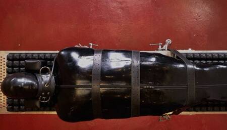 Rubber Body Bag Bondage