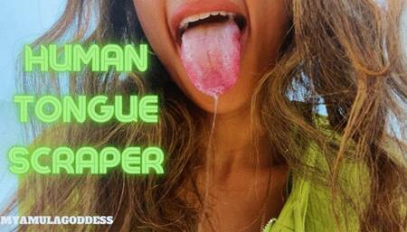 Human Tongue Scraper