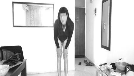 Many Stiles Black Dress Crossdresser